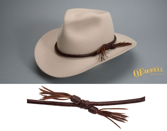 Double Knot Whiskey Heavy Hat Band