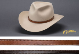 leather hat bands for cowboy hats