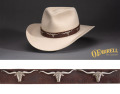 J. Begay Wide Longhorn Hatband