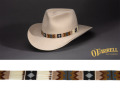 SB102 Copper ZigZag Beaded Hat Band
